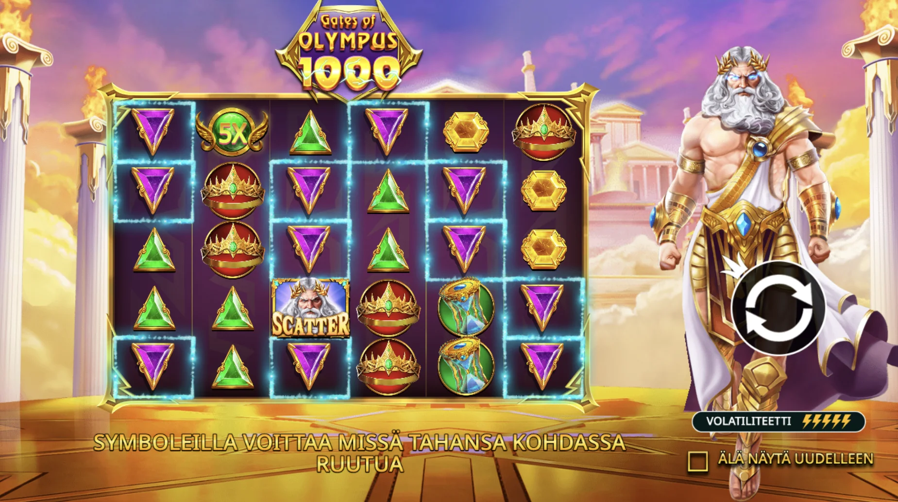 Gates of Olympus 1000 at a Glance
